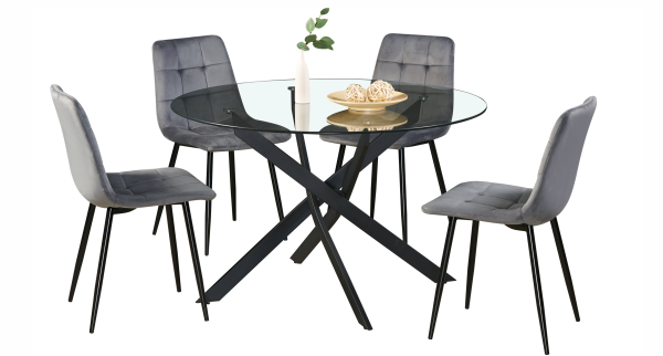 5 Pc Picasso Dining Set